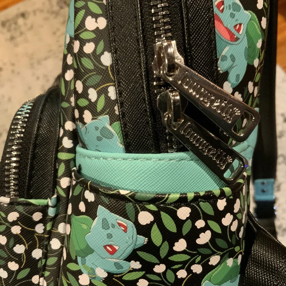 Loungefly Mini Backpack ~ BULBASAUR ~ Pokemon Loungefly‎ Backpack EUC
